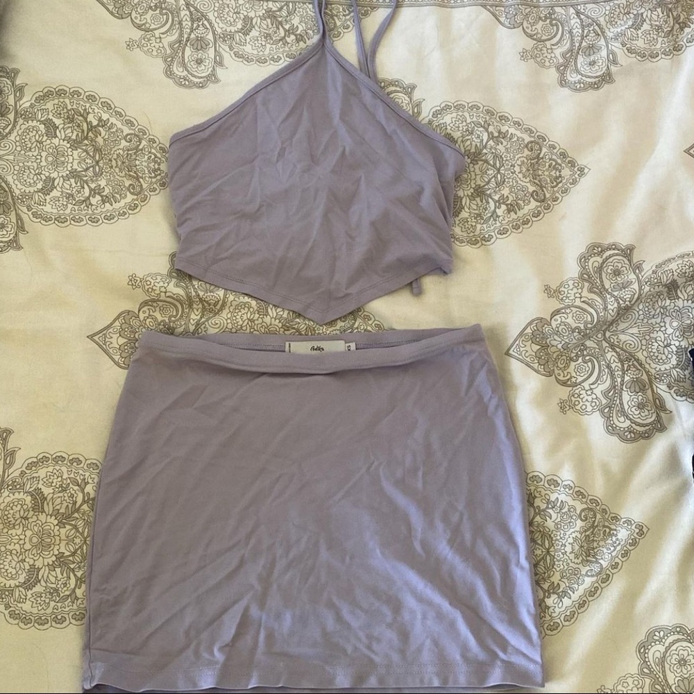 Adika halter & skirt set